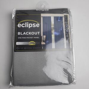 Eclipse Thermaweave Darkening Window SINGLE Curtain Panel 'Grey' 37x84in #CT8